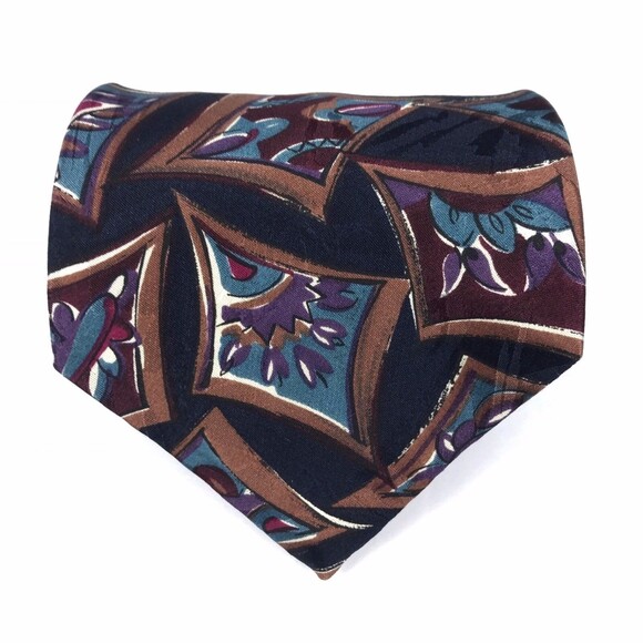 Zianetti Other - Zianetti Italian Silk Collection Tie Men's Vintage Necktie 57" Classic Length